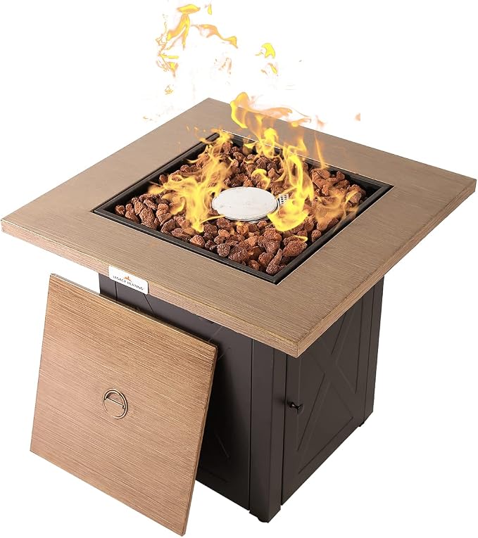Wood Table and Mocha Base
