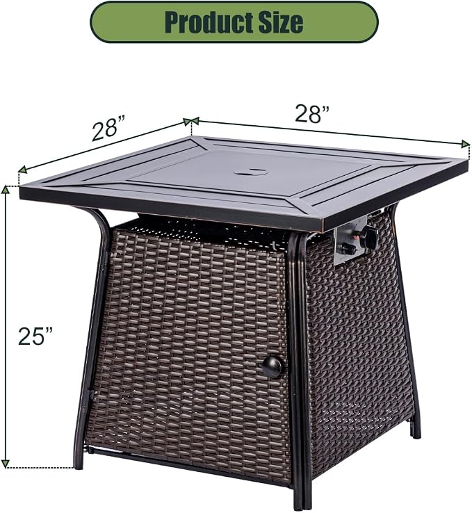 Brown rattan
