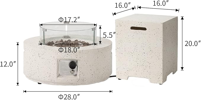 With Wind Guard&Tank Cover