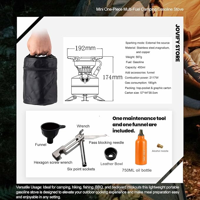 portable backpacking stove