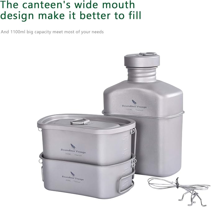 Canteen+2 Cups Set