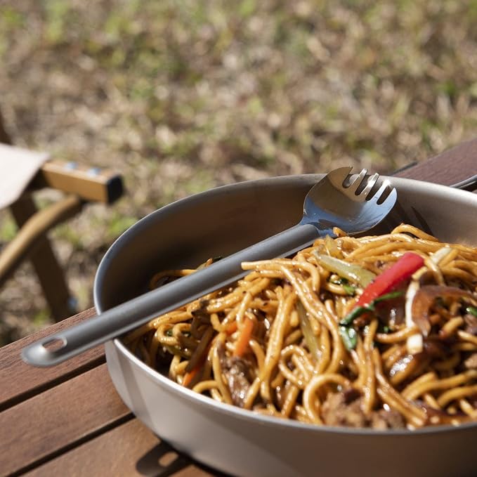 Longhandle Spork- Polished