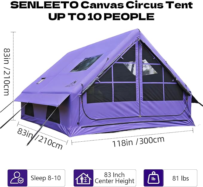 Purple - with Waterproof Pad & Fireproof Mat