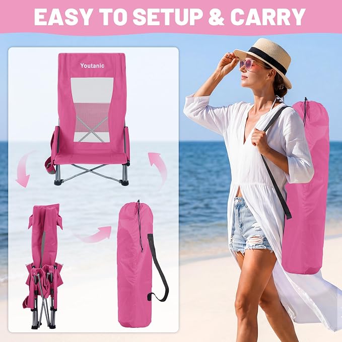 Pink-high Back