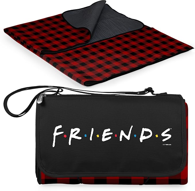 Warner Bro Friends - Red & Black Buffalo Plaid Pattern