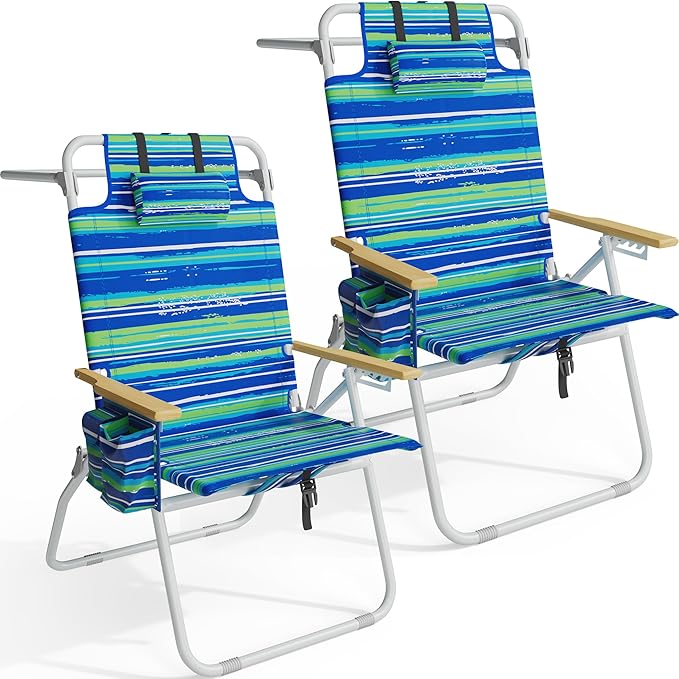 Striped Blue&green