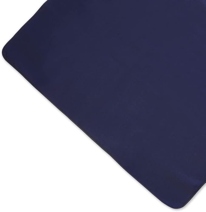Navy Blue with Black Flap