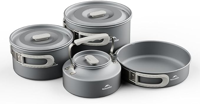 Kit C(3L pot+1.7L pan+8inch pan+0.8L kettle)