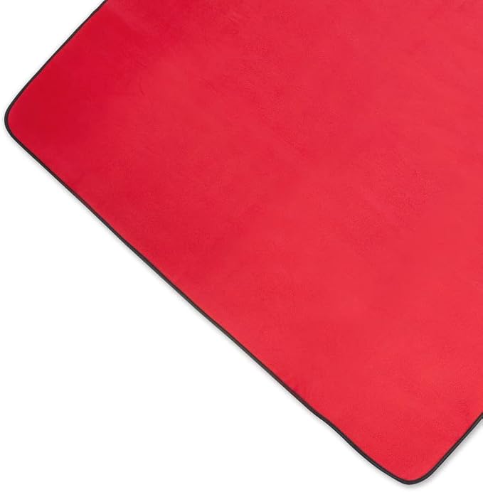 Red with Black Flap