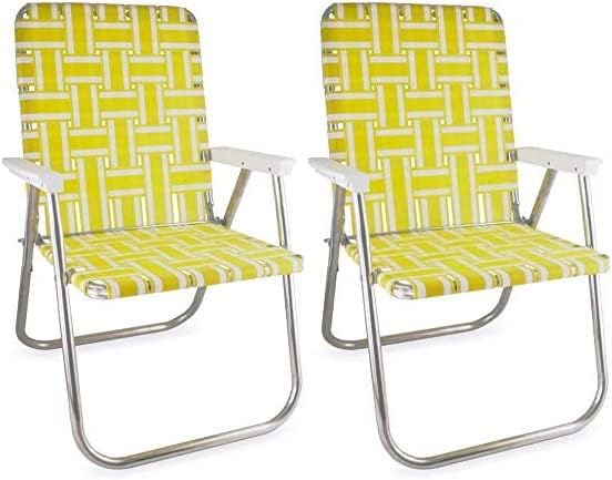 Yellow & White Stripe