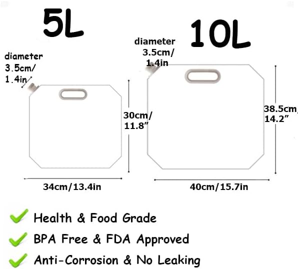 4Gallon/5L+10L--2 packs