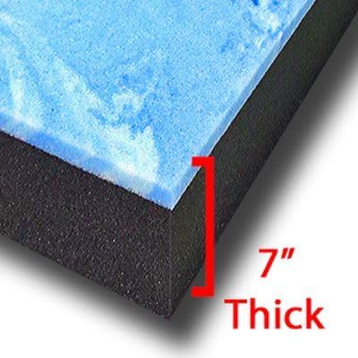 Gel-on-charcoal-foam