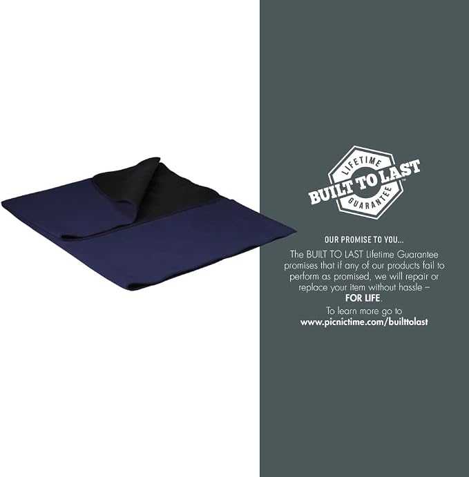 Navy Blue with Black Flap