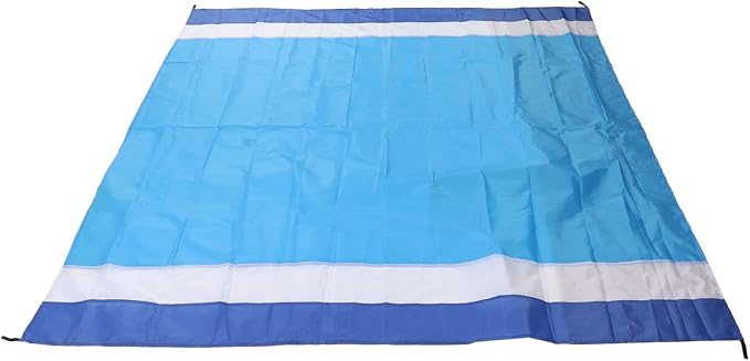Blue White Stripes and Medium Blue