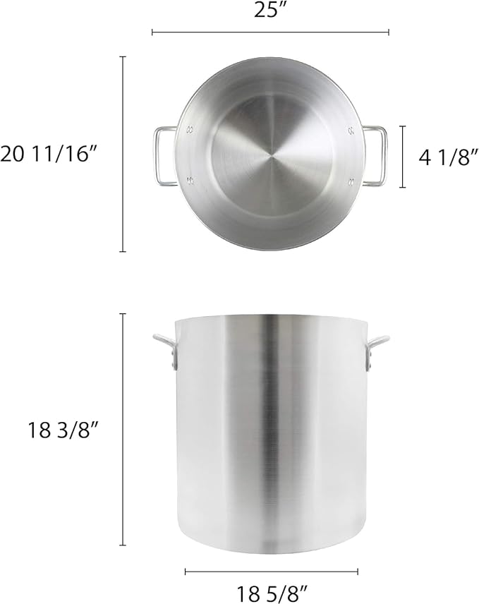 Stock Pot - 6mm Thickness