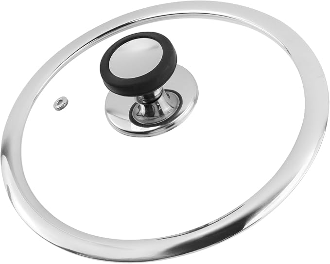 Round and black lid