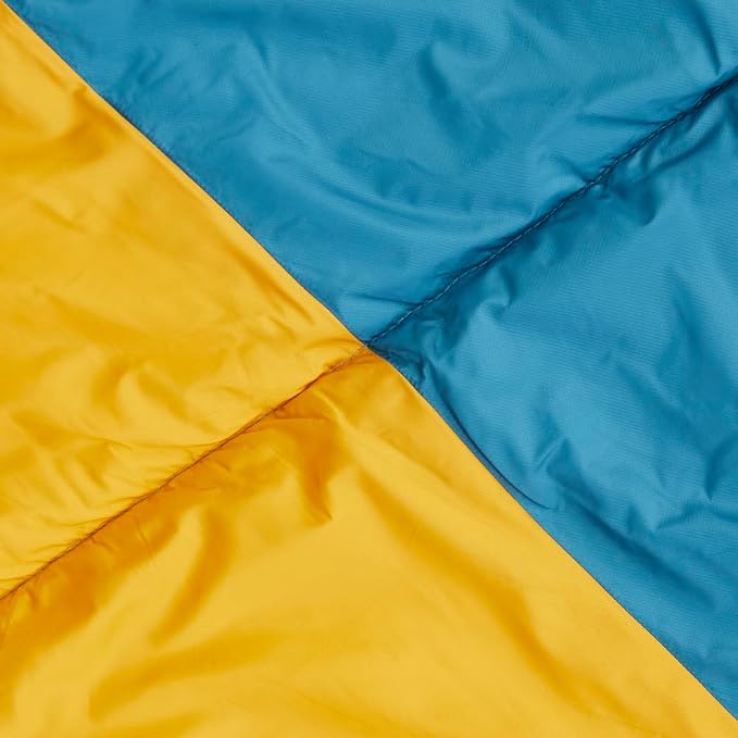 Goldenrod Yellow/Peacock Blue
