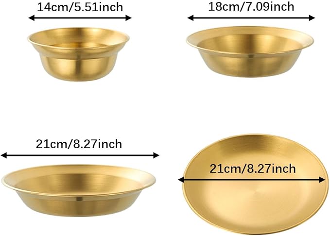 4PCS Gold