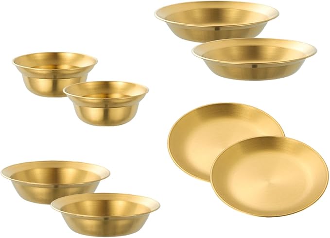 8PCS Gold