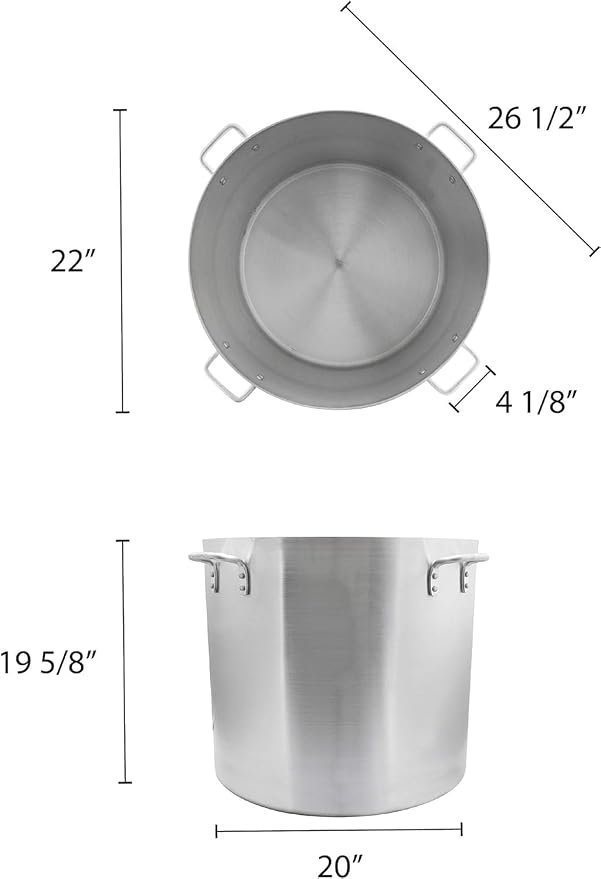 Stock Pot - 6mm Thickness