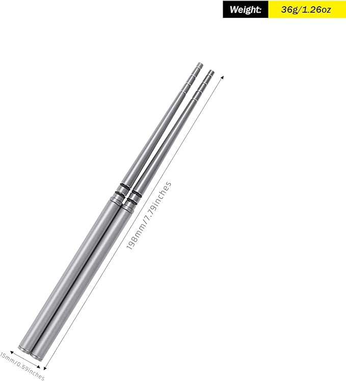 Collapsible chopsticks