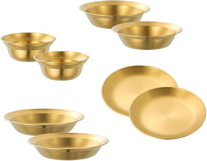 8PCS Gold