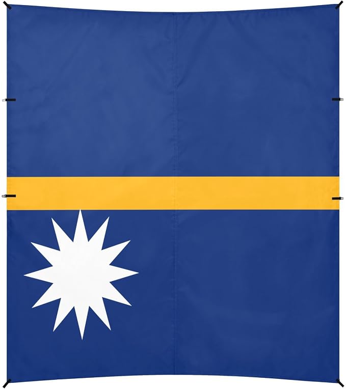 National Flag of Nauru