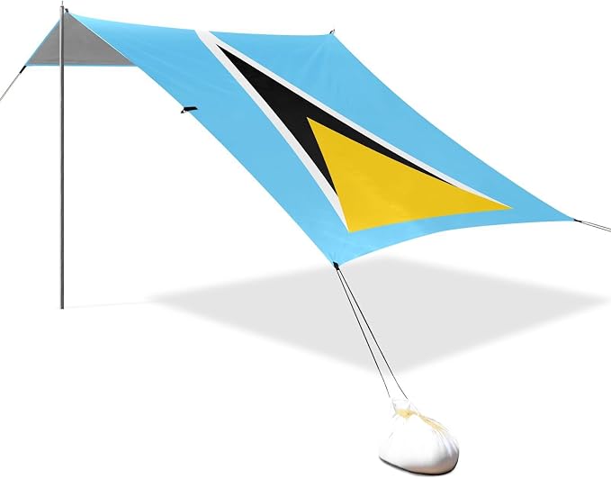 National Flag of Saint Lucia