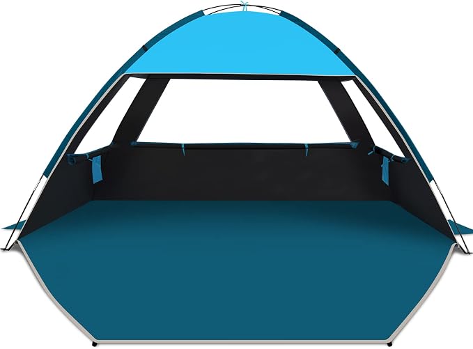 Sky Blue with Dark Shelter