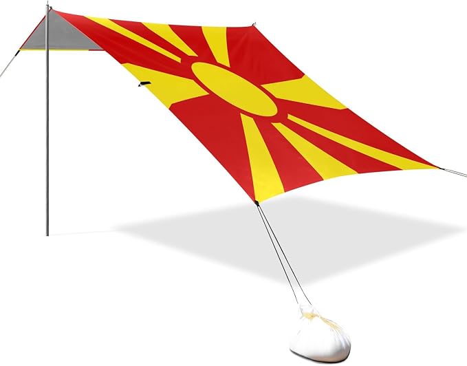 National Flag of North Macedonia