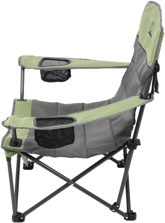 Low Chair (Gray/Asparagus)