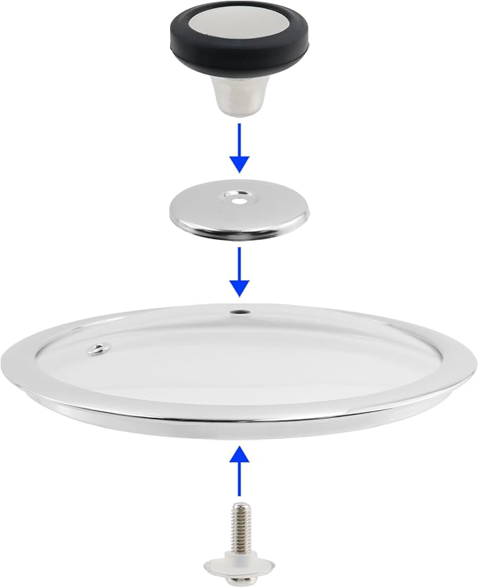 Round and black lid