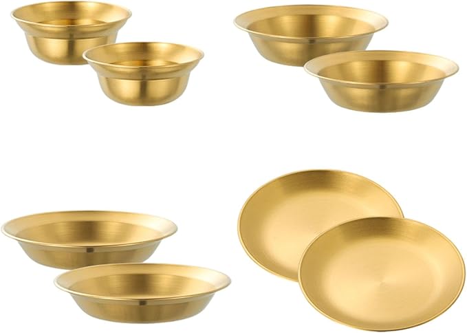 8PCS Gold
