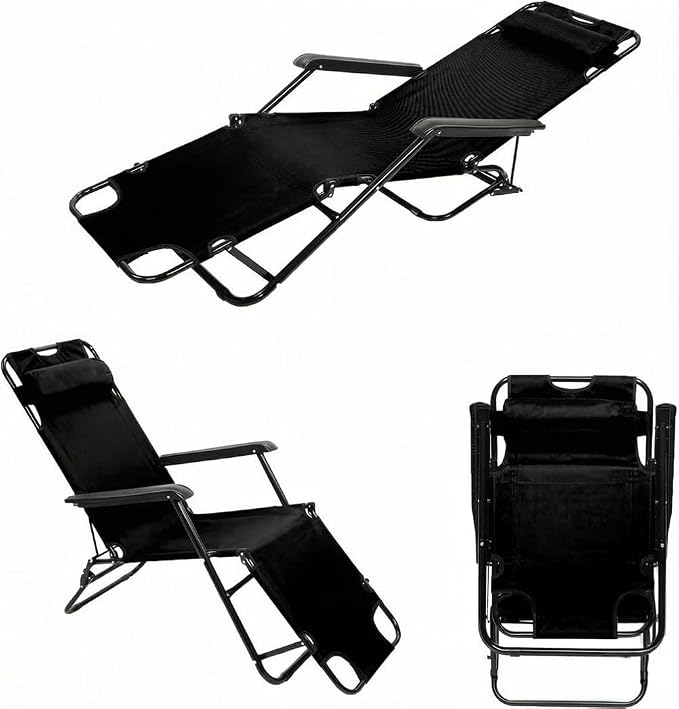 U Black Chair