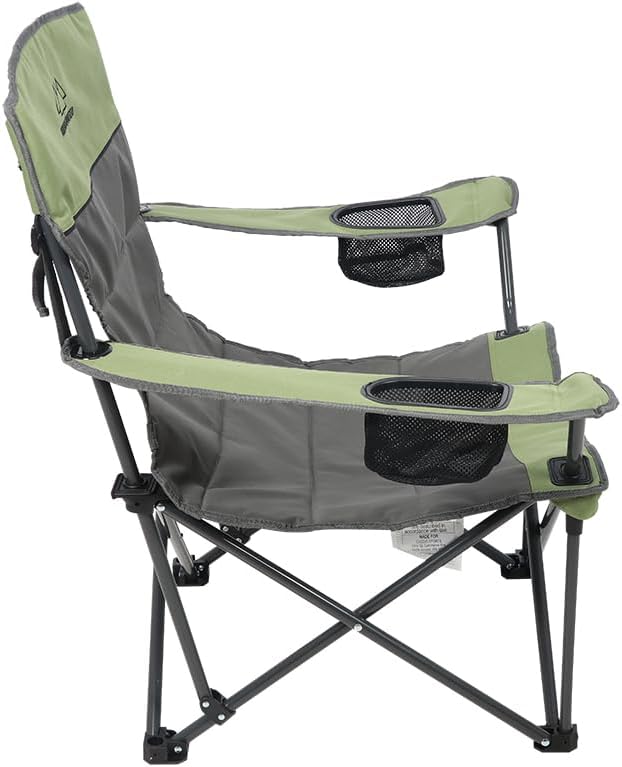Low Chair (Gray/Asparagus)