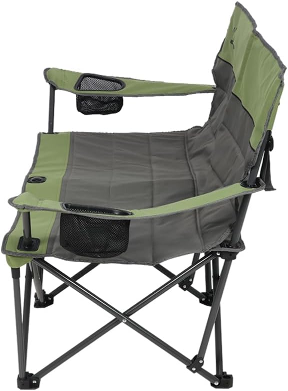 Low Loveseat (Gray/Asaparagus)