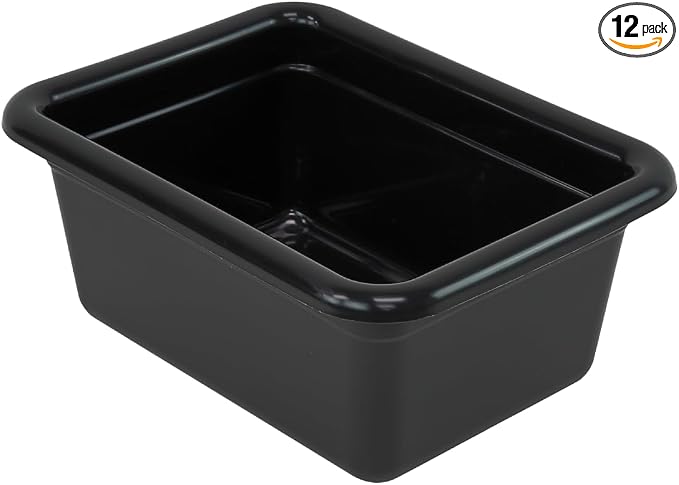 Flat Bottom Black 12 Pack