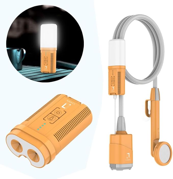 Orange with Lantern 4400mAH
