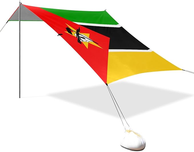 National Flag of Mozambique