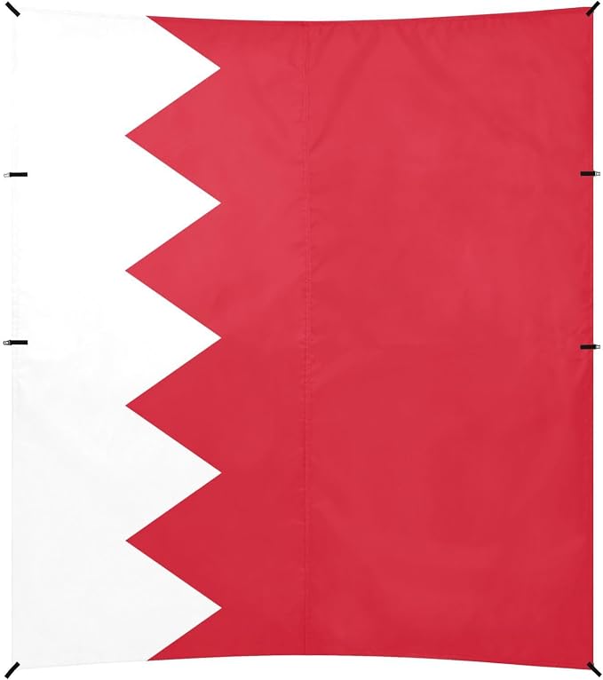 National Flag of Bahrain