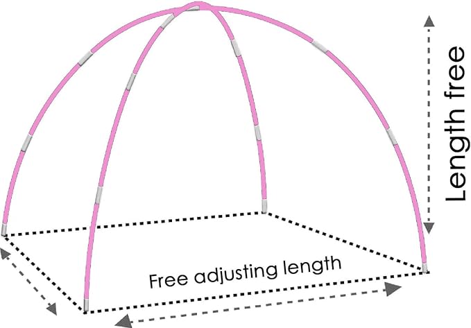 17 inches- 36 packs (Pink)