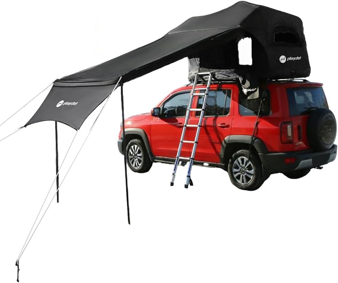 roof tent with awning