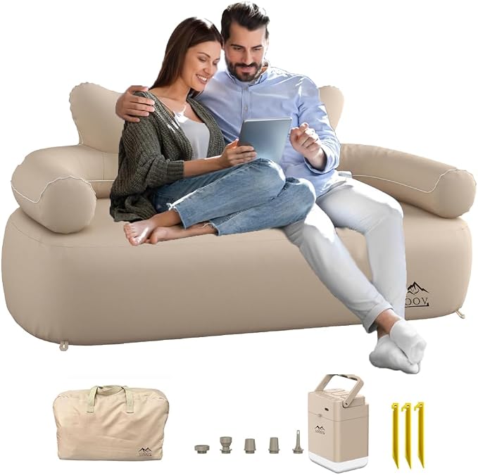 Khaki Loveseat