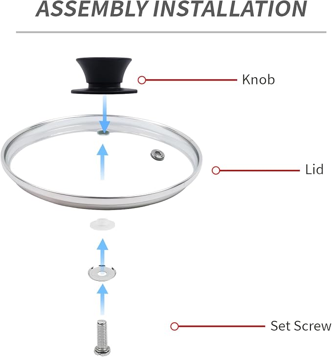 Round Black Handle