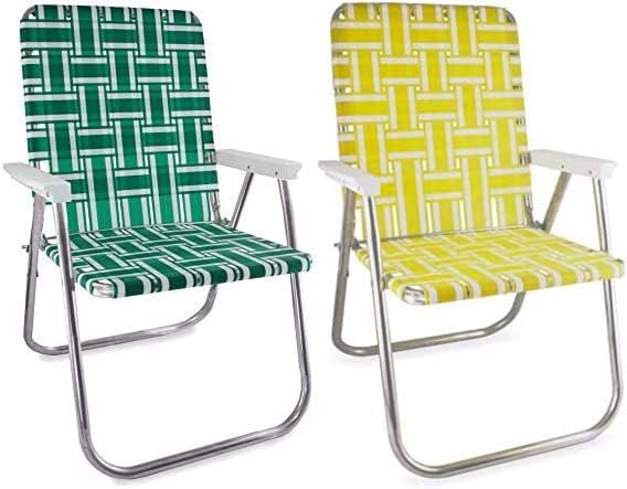 Green & White Stripe / Yellow & White Stripe