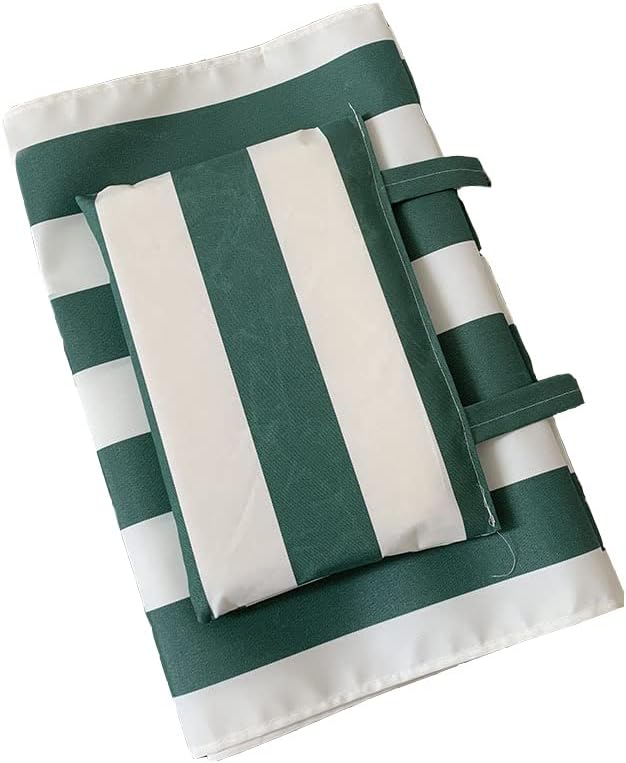 Dark Green&white