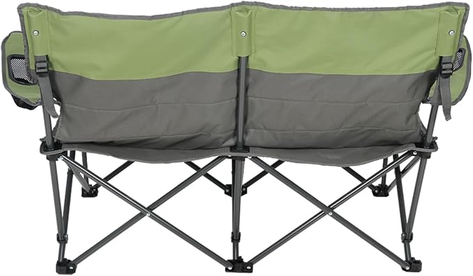 Low Loveseat (Gray/Asaparagus)
