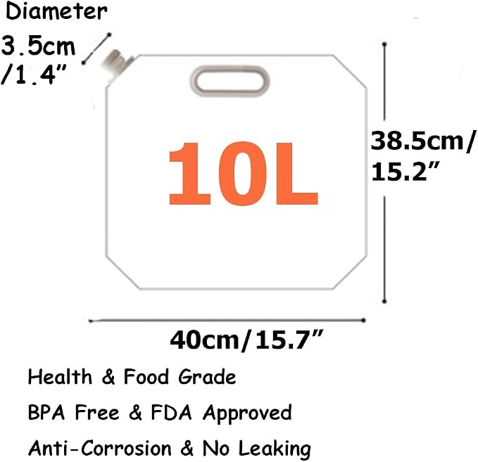 2.6Gallon/10L--8 packs
