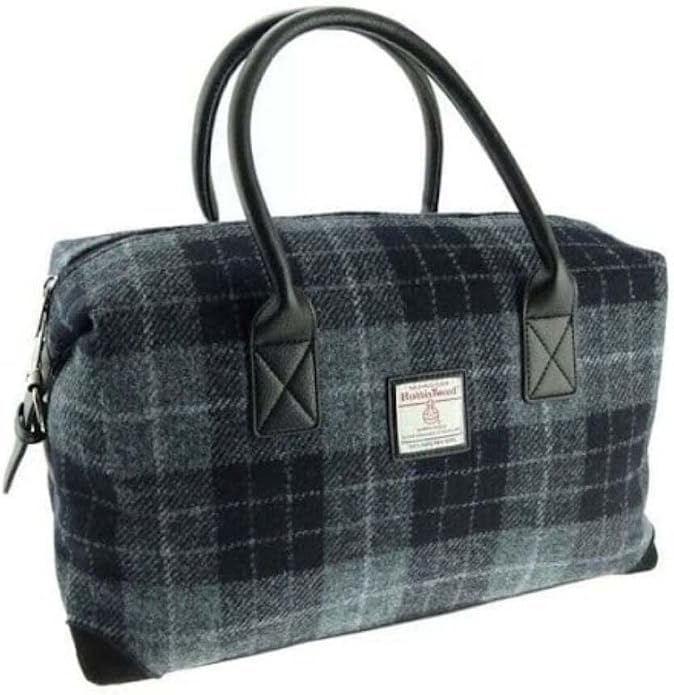 Grey and Black Tartan