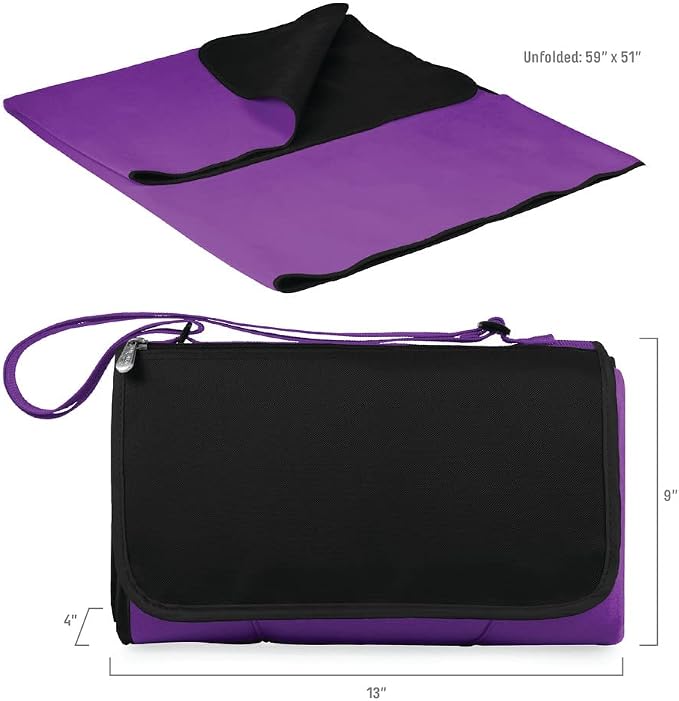 Purple With Black Flap